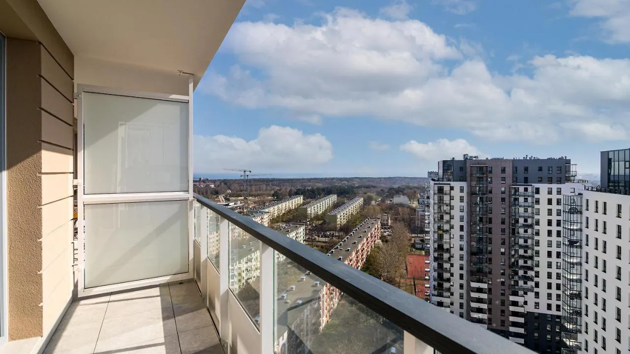 17Th Floor Sea View - Billberry Apartments グダニスク